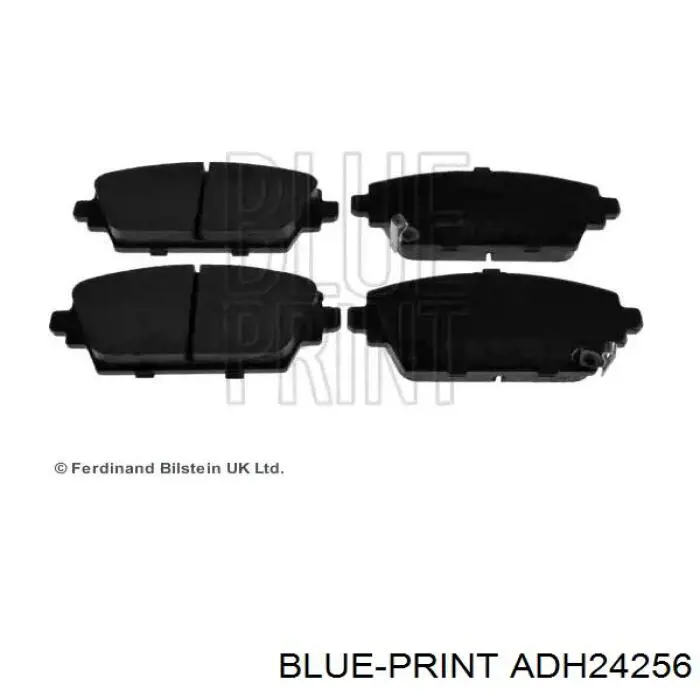 Колодки тормозные передние дисковые на Honda Accord  VI 