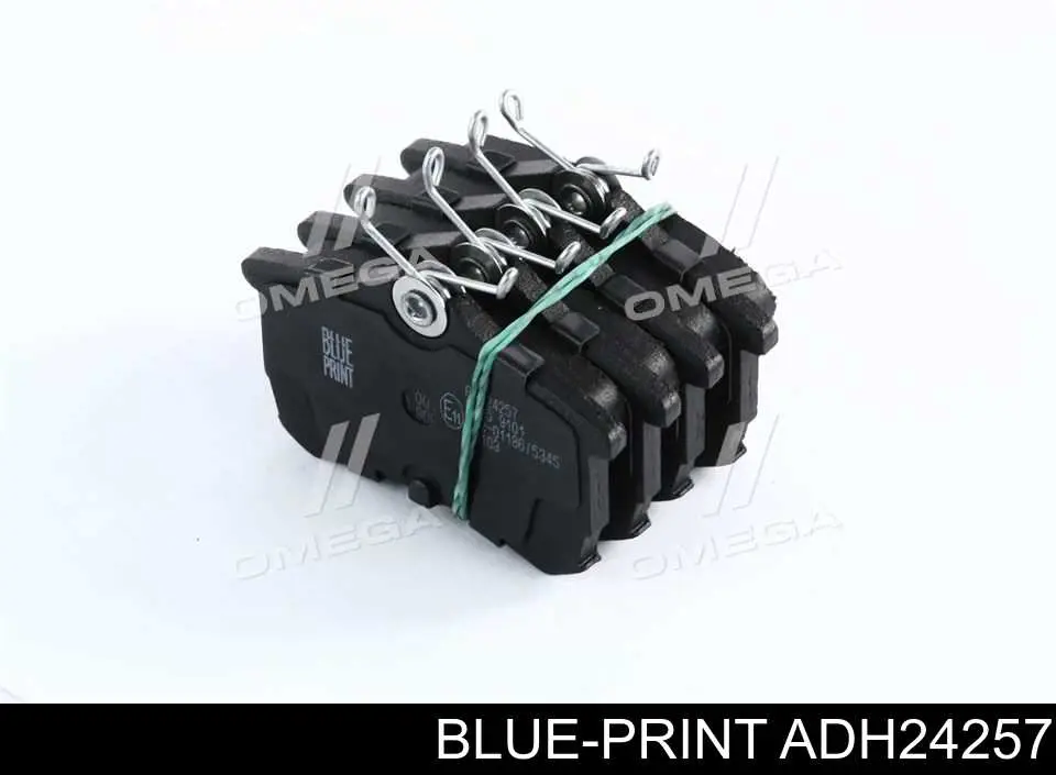 Задние тормозные колодки ADH24257 Blue Print