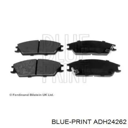 Передние тормозные колодки ADH24262 Blue Print