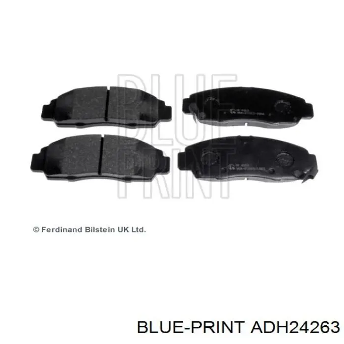ADH24263 Blue Print Колодки передние