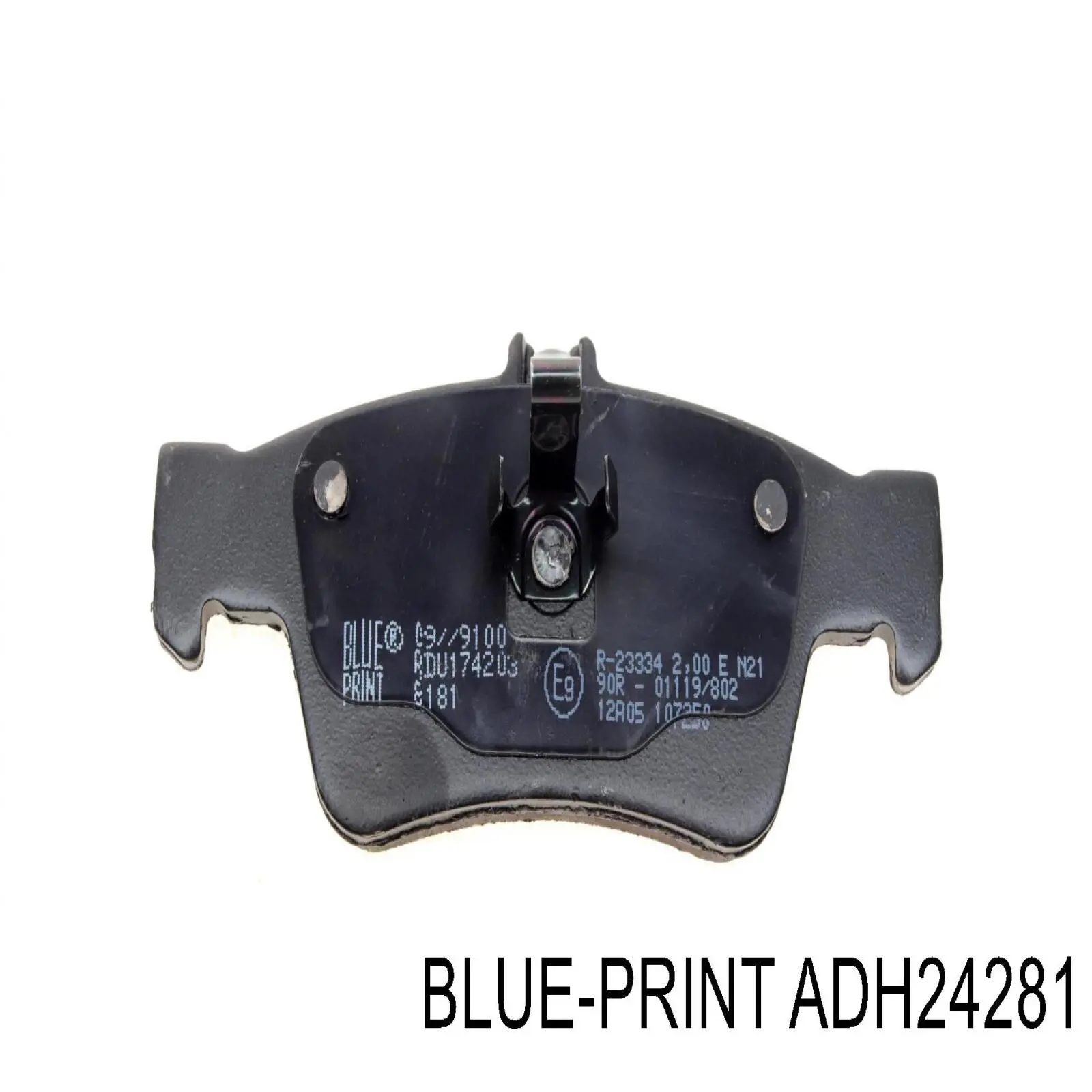 ADH24281 Blue Print Колодки тормозные дисковые комплект