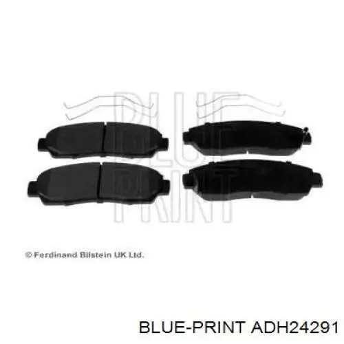 Передние тормозные колодки QF0967 Q-top