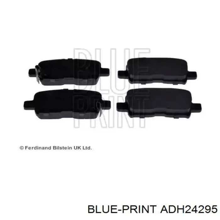 Колодки тормозные задние дисковые на Acura MDX YD1