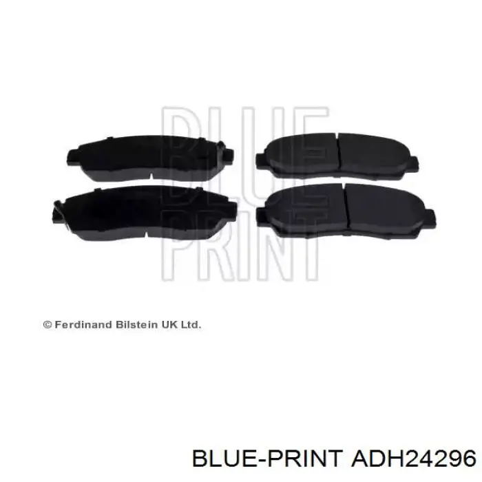 ADH24296 Blue Print sapatas do freio dianteiras de disco