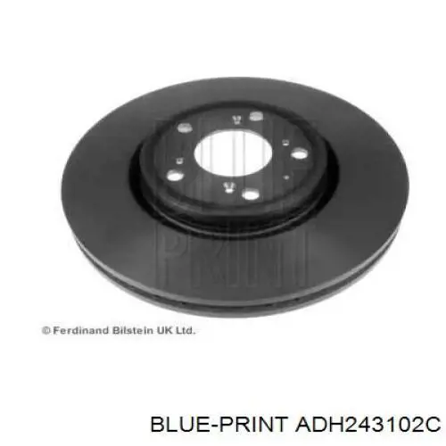 Передние тормозные диски ADH243102C Blue Print