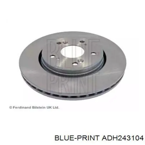 Передний тормозной диск Blue Print ADH243104