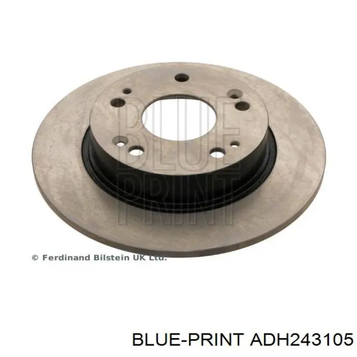 Диск гальмівний задній ADH243105 Blue Print