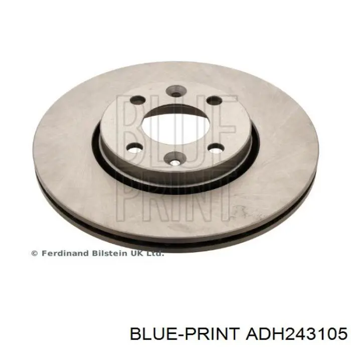 Задний тормозной диск Blue Print ADH243105 цена, от 34.85 USD