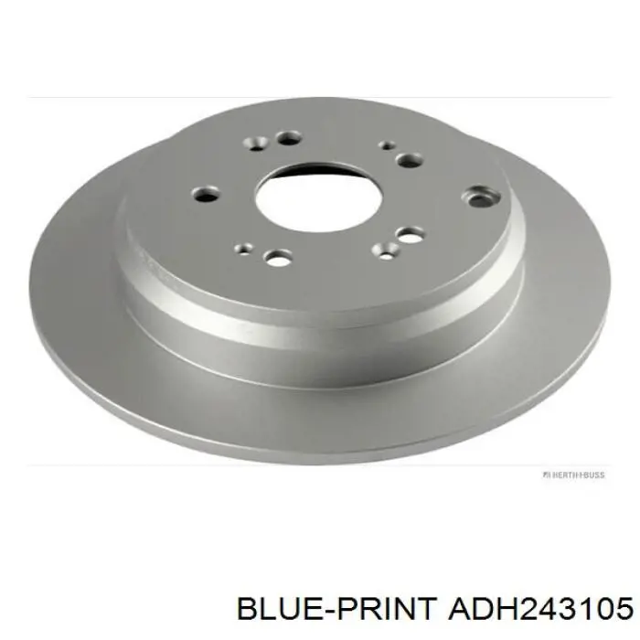 Диск гальмівний задній ADH243105 Blue Print
