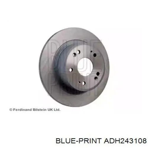 Купить ADH243108 Blue Print Диск тормозной задний