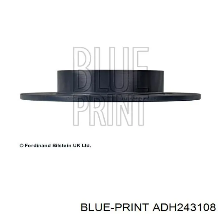 Тормозные диски ADH243108 Blue Print