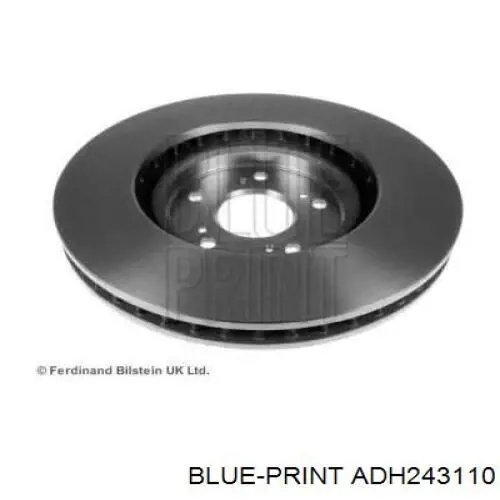 Передние тормозные диски ADH243110 Blue Print