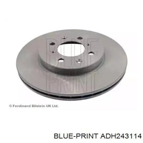 Передние тормозные диски ADH243114 Blue Print