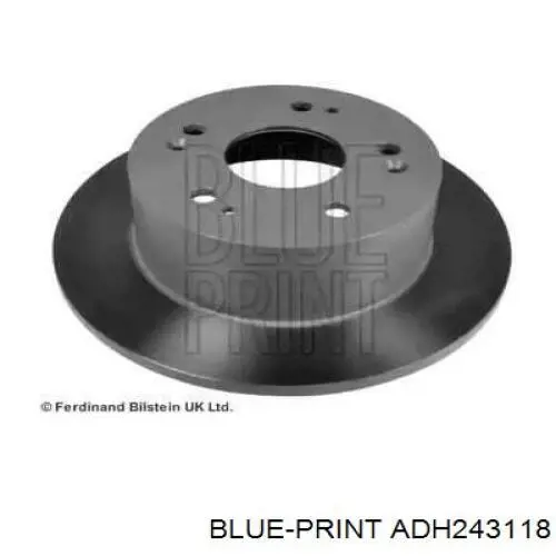 Тормозные диски ADH243118 Blue Print