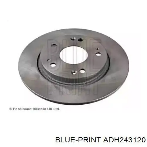 Тормозные диски ADH243120 Blue Print