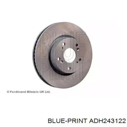 Freno de disco delantero ADH243122 Blue Print