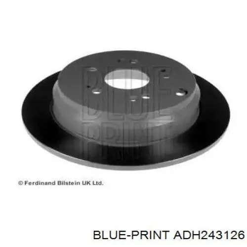 Тормозные диски ADH243126 Blue Print