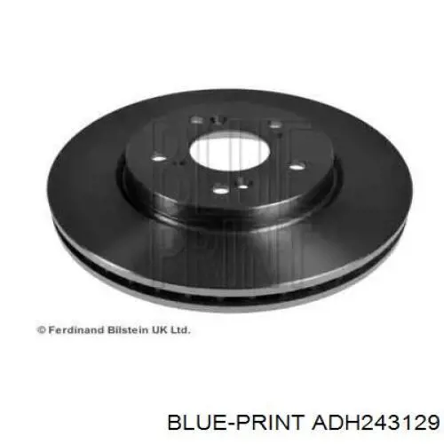 Передний тормозной диск Blue Print ADH243129