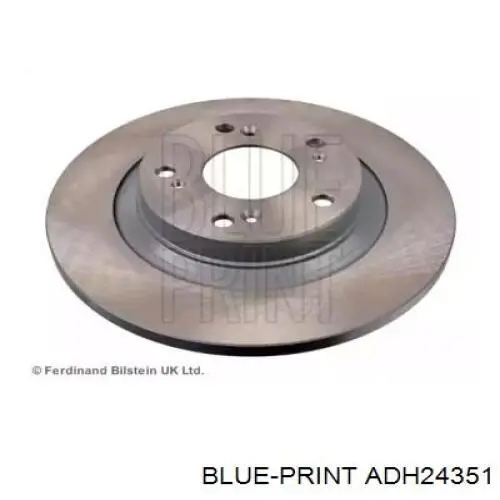Купить ADH24351 Blue Print Диск тормозной задний