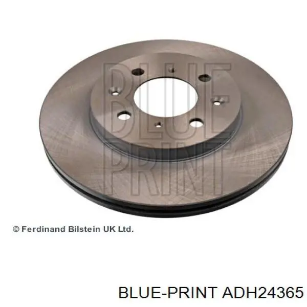 Передние тормозные диски ADH24365 Blue Print