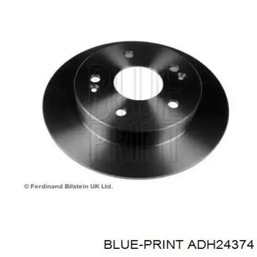 ADH24374 Blue Print диск тормозной задний