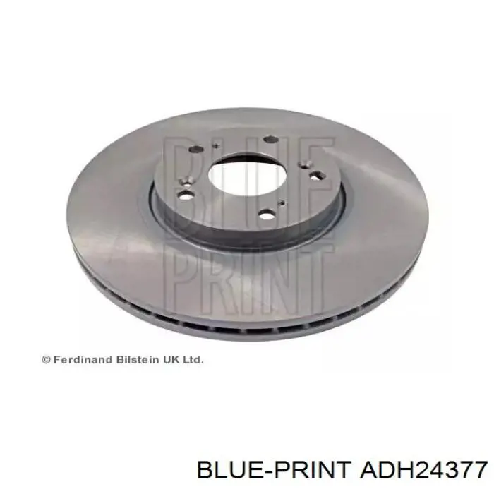 Передние тормозные диски ADH24377 Blue Print