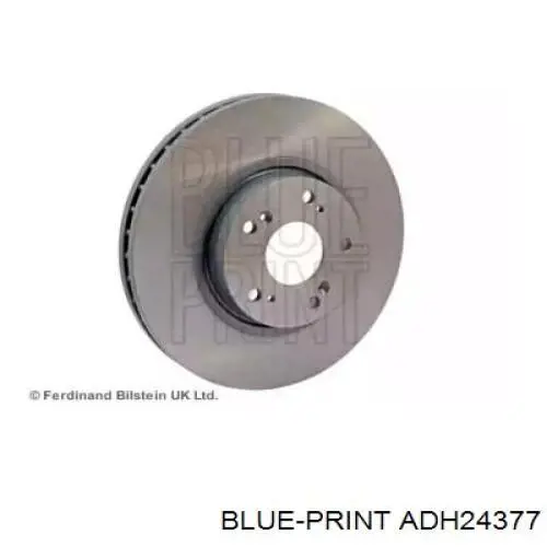 Передние тормозные диски ADH24377 Blue Print