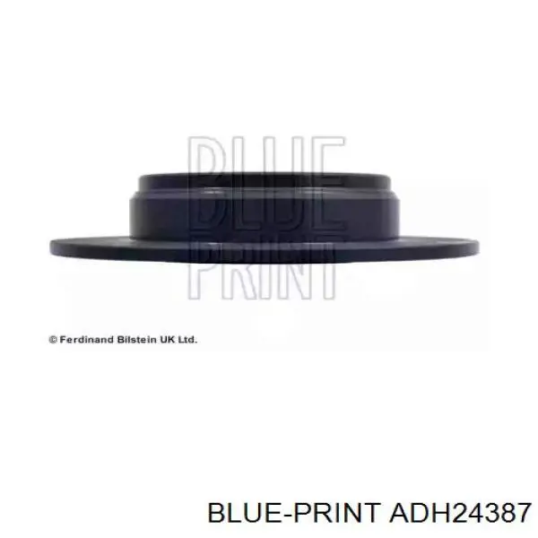 Тормозные диски ADH24387 Blue Print