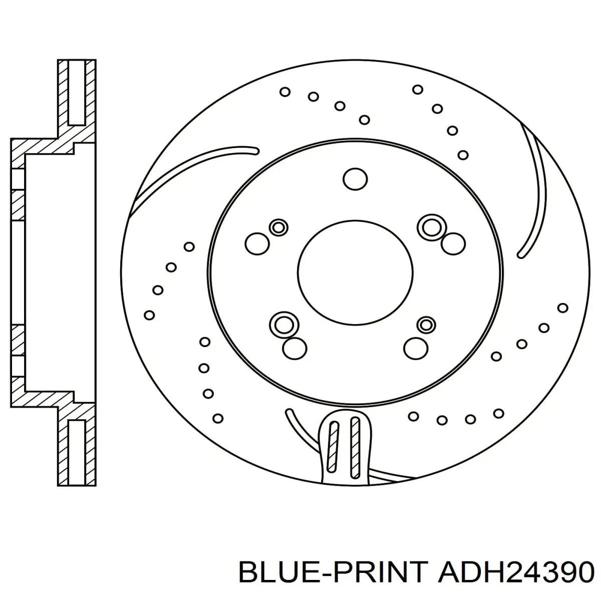 Передние тормозные диски 986479687 Bosch