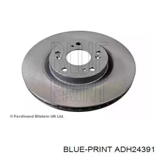 Передние тормозные диски ADH24391 Blue Print