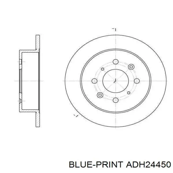 Цилиндр тормозной колесный 43300SAA004 Honda