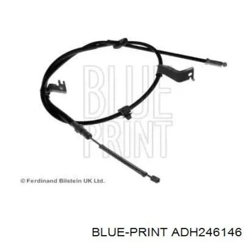 Задний правый трос ручника ADH246146 Blue Print