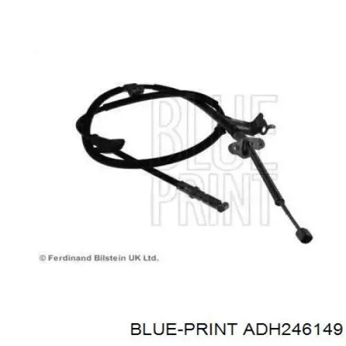 Трос ручного тормоза задний левый Blue Print ADH246149