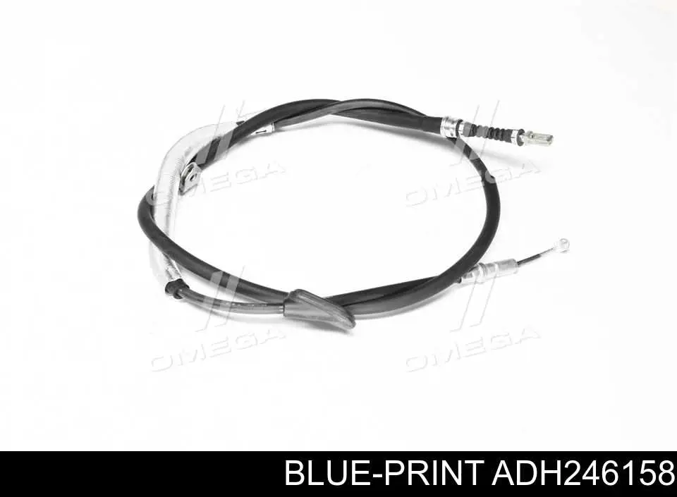 ADH246158 Blue Print трос ручного тормоза задний правый