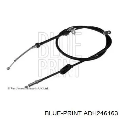 ADH246163 Blue Print трос ручного тормоза задний правый