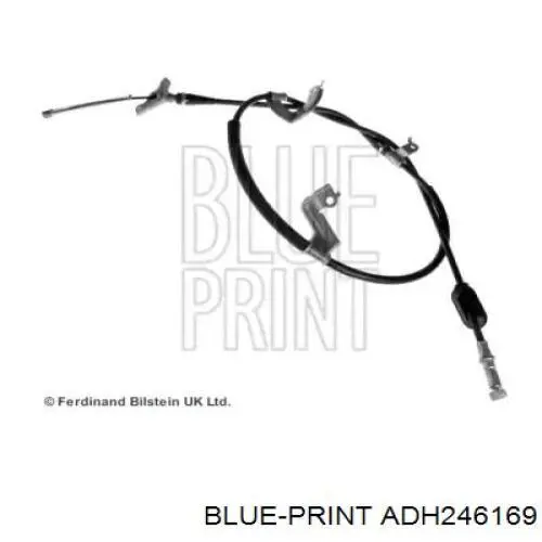 Задний правый трос ручника ADH246169 Blue Print