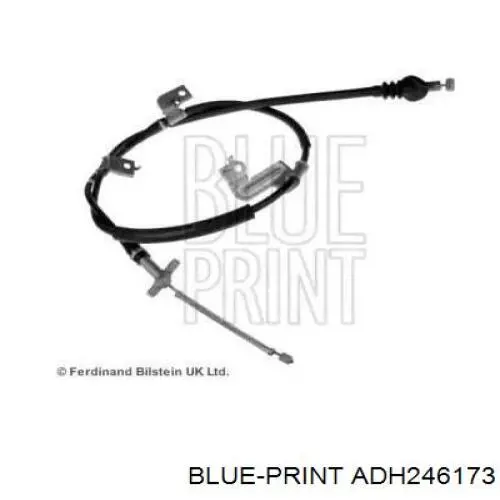 Задний правый трос ручника ADH246173 Blue Print