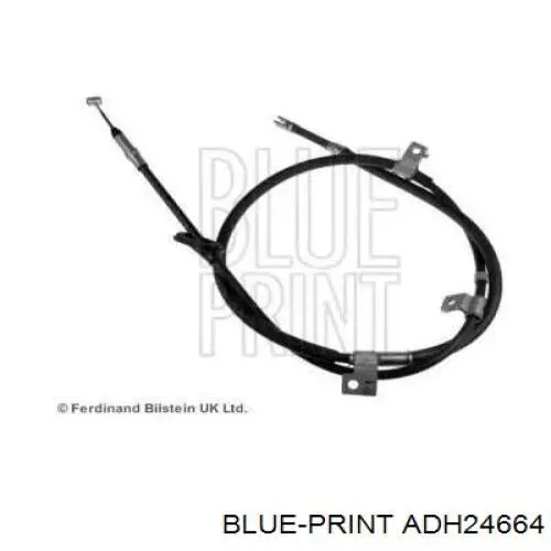 Задний правый трос ручника ADH24664 Blue Print