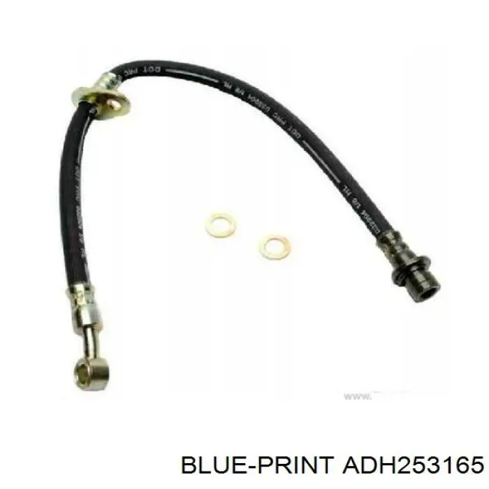 Шланг тормозной передний, левый Blue Print ADH253165 цена, от 13.23 USD