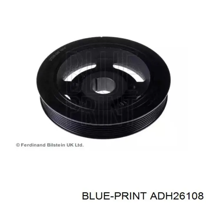 Шкив коленвала (демпфер) Blue Print ADH26108 цена, от 74.10 USD