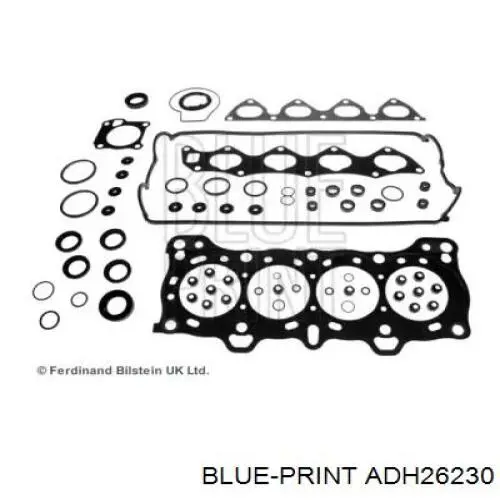 Верхний комплект прокладок двигателя ADH26230 Blue Print