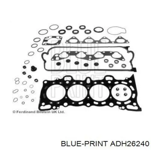 Верхний комплект прокладок двигателя ADH26240 Blue Print