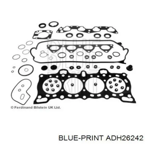 Верхний комплект прокладок двигателя ADH26242 Blue Print