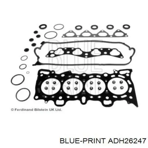 Верхний комплект прокладок двигателя ADH26247 Blue Print