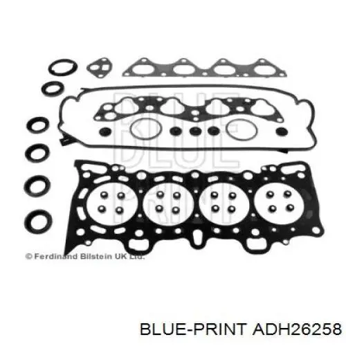 Верхний комплект прокладок двигателя ADH26258 Blue Print