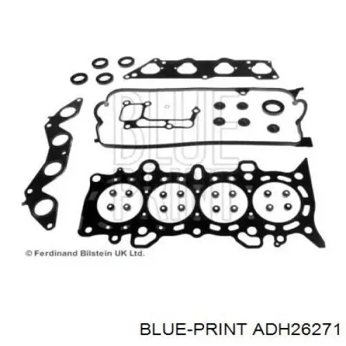 Верхний комплект прокладок двигателя ADH26271 Blue Print