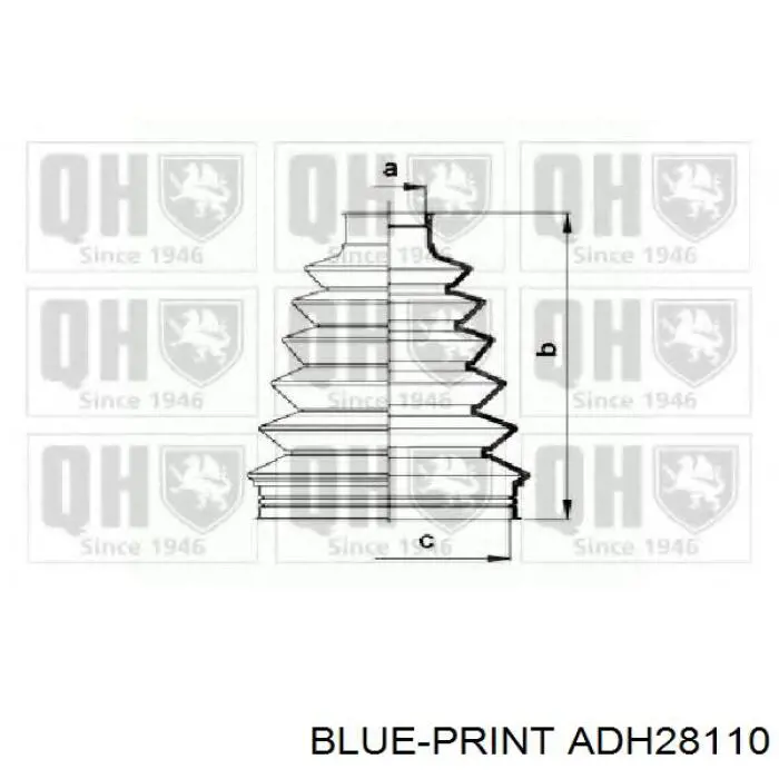 Чехол шруса Blue Print ADH28110 цена, от 12.02 USD