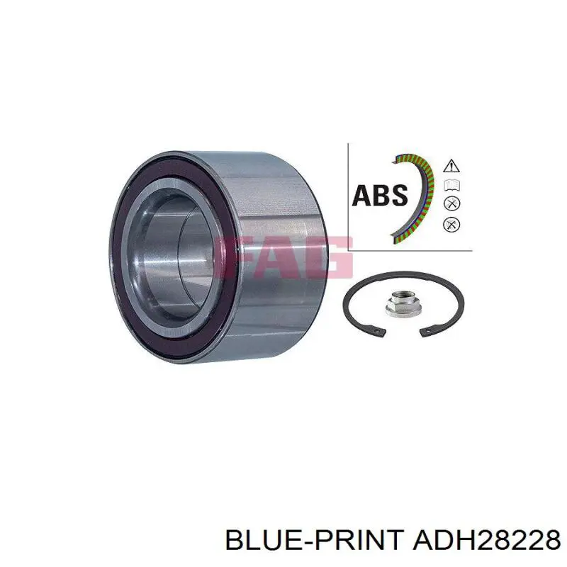 Подшипник ступицы 48BWD02ACA97 MCB