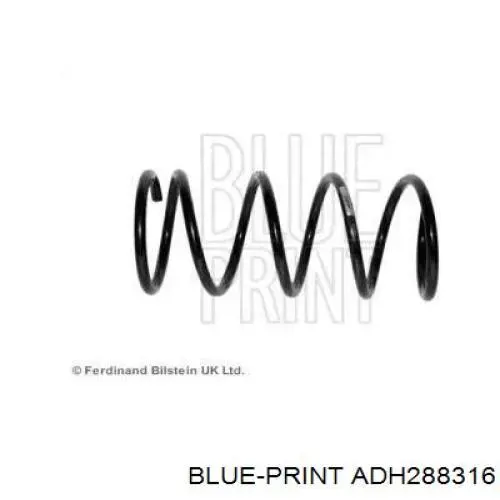 Передняя пружина ADH288316 Blue Print