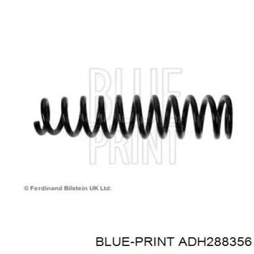 Передняя пружина ADH288356 Blue Print